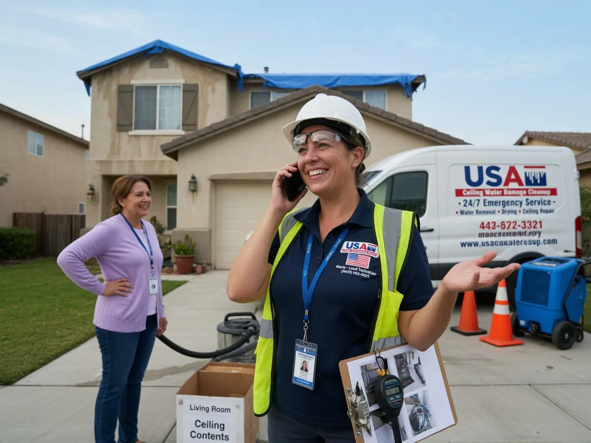 Ceiling Water Damage Restoration Noble, MO FAQs